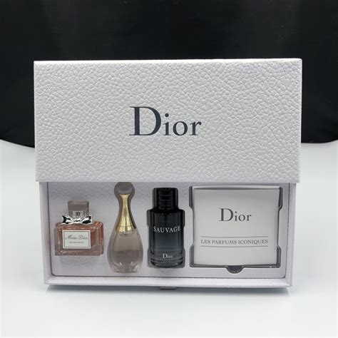 dior glass set|Dior aftershave gift set.